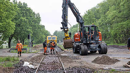 Ausbau Bahnübergangsprovisorium